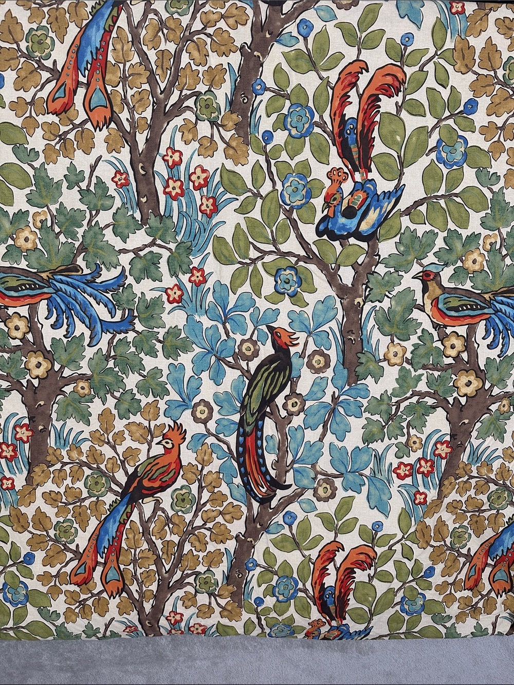 Pottery Barn Mayle Bird Duvet Cover Full/Queen Size - Picture 3 of 9